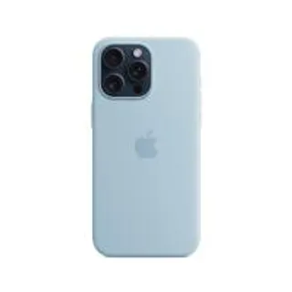 Apple iPhone 15 Pro Max Silicone Case with MagSafe - Light Blue (195949505799)