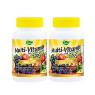 The Nature มัลติ วิตามิน พลัส ซิงค์ 1,000 มก. บรรจุ 30 เม็ด (แพ็กคู่) (447555-341338010)