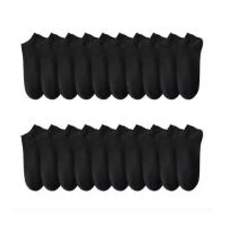 CC SOCK ถุงเท้าสีดำข้อสั้น (แพ็ก 20 คู่) (347548-673156010)