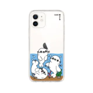 iPhone 12/12 Pro Clear Case Seal Under The Sea (88528791034898852879280869)