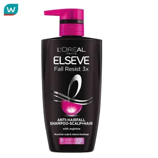 LOreal ลอรีอัล ปารีส เอลแซฟ แชมพู ฟอล รีซิสท์ 3X แอนไท แฮร์ ฟอล สคาลพ์ แฮร์ 400 มล.