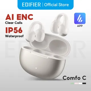 [รับประกัน12เดือน] Edifier Comfo C หูฟังไร้สาย Open-ear True Wireless Earbuds  True Wireless แบบเปิดหู หูฟัง Bluetooth V5.4 เวลาเล่น 28 ชั่วโมง ไดรเวอร์ไดนามิก เทคโนโลยีเสียงแบบทิศทาง การตัดเสียงรบกวน AI รองรับการเชื่อมต่ออุปกรณ์ 2 เครื่อง