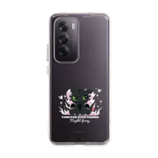 Oppo Reno 12 Clear Case HTTYD Toothless Night Fury (88528795107068852879000047)
