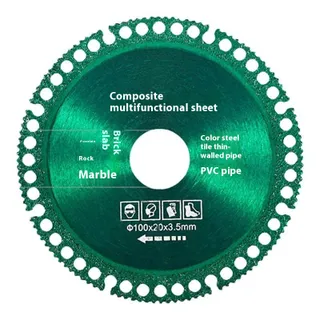 จานตัดสารประกอบอเนกประสงค์สำหรับหินเซรามิกพีวีซีและโลหะสีดอกกุหลาบ