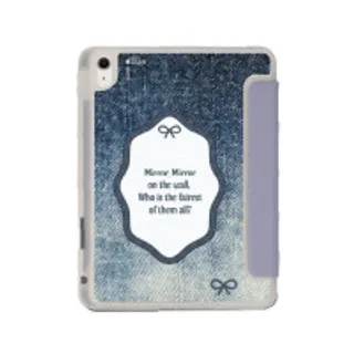 iPad Air4/5/6/7 11" 2025 (M2/M3) Clear Purple Mirror Quotes (88528798923078852879206777)