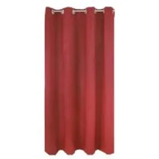 ผ้าม่าน EYELET HOME LIVING STYLE WAFFLE UV 140X160 ซม. สีแดง (1207276)