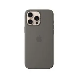 Apple iPhone 16 Pro Max Silicone Case with MagSafe - Stone Gray (195949885457)