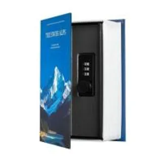 กล่องนิรภัยทรงหนังสือ DELI VS4570-BL-01 สีน้ำเงิน (1317951)