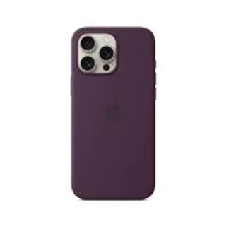 Apple iPhone 16 Pro Max Silicone Case with MagSafe - Plum (195949885471)