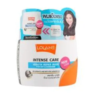 โลแลนแฮร์มาส์กอินแทนซ์แคร์เคราตินรีแพร์ 200มล. Lolane Intense Care Keratin Repair Hair Mask 200ml. (8850460986695)