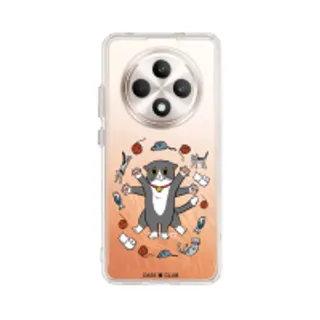 Oppo Reno 12F Clear Case Life of Cat (88528791035958852879321531)