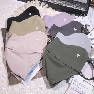 (8สี)หน้ากากป้องกันแสงแดดแบบ3มิติ ป้องกันรังสี UVและแสงแดด เหมาะสำหรับขับขี่และทำงานกลางแจ้ง สินค้าพร้อมส่ง