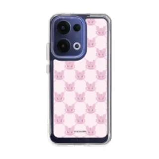 Oppo Reno 13 Clear Case HTTYD Toothless Pink Pattern (88528796727018852879000023)