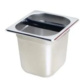 ถังเคาะกากกาแฟสเตนเลส ทรงสี่เหลี่ยม KOF BAKE KB10C 15 ซม. (1311480)