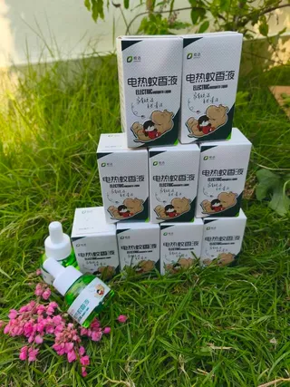 น้ำยาไล่ยุงฮิปโป Jiaojie เครื่องไล่ยุงไฟฟ้า น้ำยาไล่ยุง 10 ขวด น้ำยากันยุงไฟฟ้าฮิปโปแท้