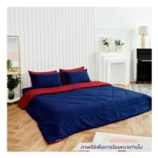 ชุดผ้าปูที่นอน 3.5 ฟุต (ชุด 4 ชิ้น) SANTA BEDDING สี BLUE/RED (1295892)