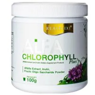 เรียลอิลิคเซอร์อัลฟ่าคลอโรฟิลล์พลัส 100กรัม Realelixir Alfa Chlorophyll Plus 100g. (8858990803987)