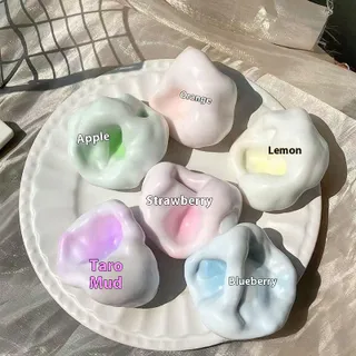 VINTLOOK Ice Skin Mochi Squishy DIY รูปร่างของเล่นลดควาเครียดเด้งช้า