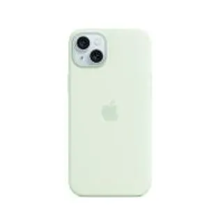 Apple iPhone 15 Silicone Case with MagSafe - Soft Mint (195949505539)