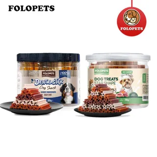FOLOPETS ขนมสนัขขัดฟัน 265g/210g ขนมขัดฟันสุนัขทุกวันวัน ละชิน แท่งขัดฟันสุนัข ขนมสุนัข 4 ข้อกำหนด    ขัดฟัน สุนัข อาหาร  หมา dog treats bones ขนมปัง ให้หมากิน สัตว์เลี้ยง ขนมหมา  สติ๊กแท่งกลม ขนมสุนัข