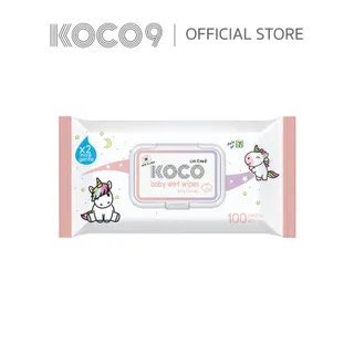 [สินค้าฟรี ไม่จำหน่าย] ทิชชู่เปียก KOCO baby  wet wipes Baby Powder