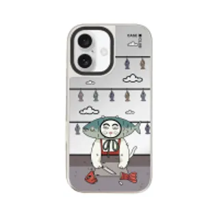 iPhone 16 Mirror Case MagSafe Omagase Cat (88528799927178852879236385)