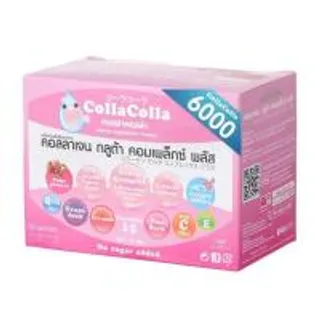 CollaColla คอลลาเจนกลูต้าคอมเพล็กซ์พลัส 6000 มก.10 ซอง (512400-444713010)