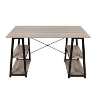 โต๊ะทำงานพร้อมชั้นวางของ เฟอร์ราเดค CT-1831 สีวอลนัท (A011701)