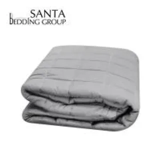 ผ้ารองกันเปื้อน รัดมุมเต็มตัว 6 ฟุต SANTA BEDDING สี GREY (1290530)