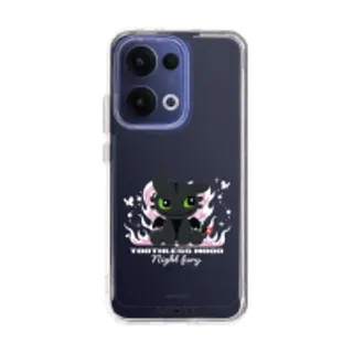 Oppo Reno 13 Clear Case HTTYD Toothless Night Fury (88528796727018852879000047)