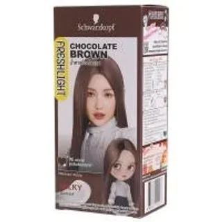 เฟรชไลท์ครีมเปลี่ยนสีผมน้ำตาลช๊อคโกแลต Freshlight Chocolate Brown Hair Color Cream (8851332021223)