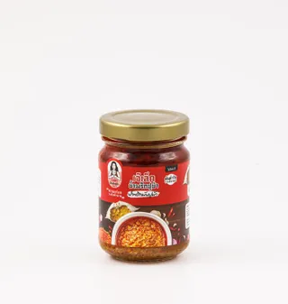 น้ำพริก (มันปูม้า) สูตรตำรับ เจ๊เล็กน้ำพริกปูม้า (มีฮาลาล)
