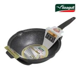 SEAGULL กระทะทรงลึกพรีเมียมมาร์เบิ้ล32ซม SEAGULL (75307367)