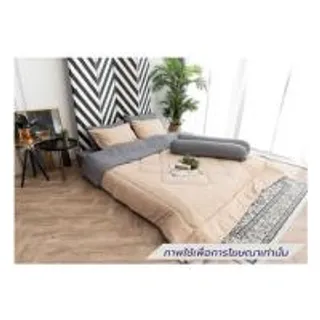 ชุดผ้าปูที่นอน 3.5 ฟุต (ชุด 4 ชิ้น) SANTA BEDDING สี GREY/BROWN (1292734)