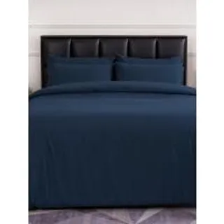 LUCKY MATTRESS ชุดผ้าปูที่นอน ป้องกันไรฝุ่น Micro Touch Earth Tone Stlye ขนาด 6 ฟุต ลาย MC 016 สีน้ำเงิน (MKP1225634)