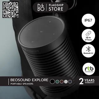Bang & Olufsen (B&O) Beosound Explore ลำโพงบลูทูธ Portable Bluetooth Speakers ลำโพงพกพา แคมป์ปิ้ง กันน้ำ IP67