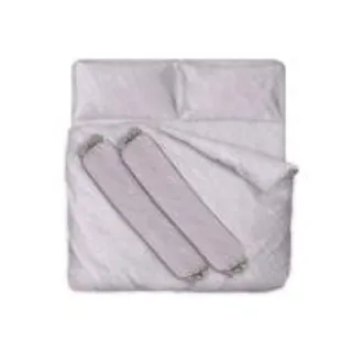 DUNLOPILLO ผ้านวม100x90+ผ้าปู5ฟุต5ชิ้น รุ่น EMPERADOR EM-05 สีชมพู (MKP1691087)