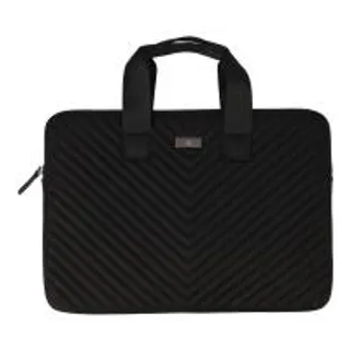 กระเป๋าใส่แมคบุ๊ค TECHPRO Carrybag MacBook/Laptop 13-14 inch Quilted Nylon Black (8857830018086)