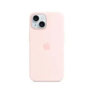 Apple iPhone 15 Plus Silicone Case with MagSafe - Light Pink (194253939610)