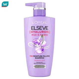LOreal ลอรีอัล ปารีส เอลแซฟ แชมพู ไฮยาลูรอน มอยซ์เจอร์ 72เอช มอยซ์เจอร์ ฟิลลิ่ง 400 มล.