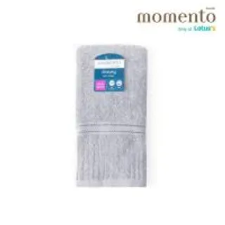 MOMENTO ผ้าขนหนูแห้งเร็วเทาอ่อน 27X54นิ้ว MOMENTO (52416662)