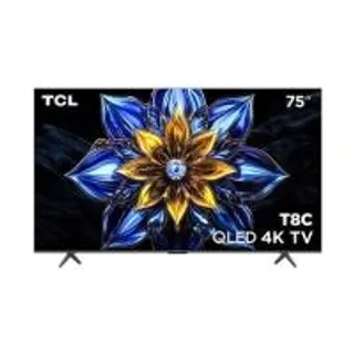 ทีวีคิวแอลอีดี 75 นิ้ว TCL (4K, QLED, GOOGLE TV) 75T8C (1293248)