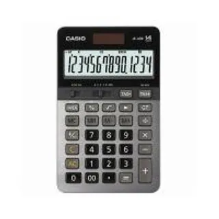 CASIO CASIO เครื่องคิดเลข รุ่น JS-40B สีเงิน (MKP1635289)