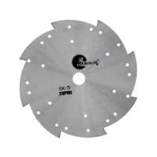 ใบมีดตัดหญ้าวงเดือน NINJA จานยึดใบมีด ฟันหยัก 8T 10 นิ้ว (1216637)