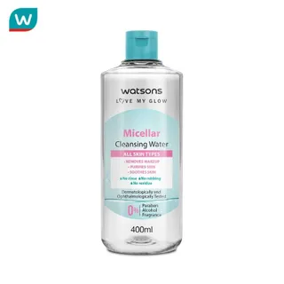 Watsons วัตสัน ไมเซลล่าร์ คลีนซิ่ง วอเตอร์ 400 มล.