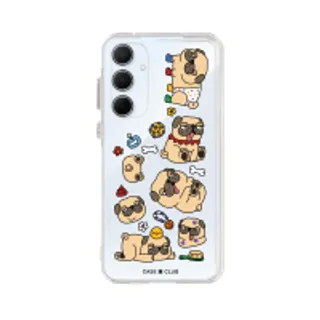 Samsung Galaxy A55 Clear Case Baby Pug (88528799678218852879268881)
