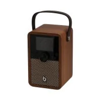 ลำโพงบลูทูธ Blue Box LED Classic box Wooden Brown (8858816639318)