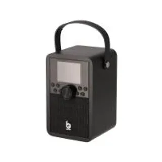 ลำโพงบลูทูธ Blue Box LED Classic box Wooden Black (8858816692719)