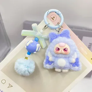 สายคล้องโทรศัพท์ Baby Three สุดน่ารัก แวนท์ DIY ใช้ได้ทั้งกระเป๋าและกุญแจ