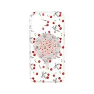เคส QPLUS iPhone 16 Cherry Bow Bliss with Magnetic Griptok (8856817461505)